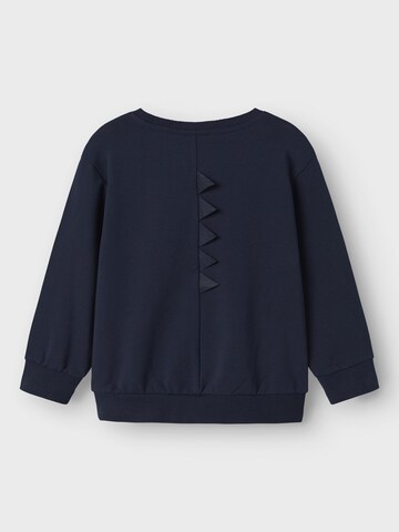 NAME IT Sweatshirt 'Jurassic' i blå