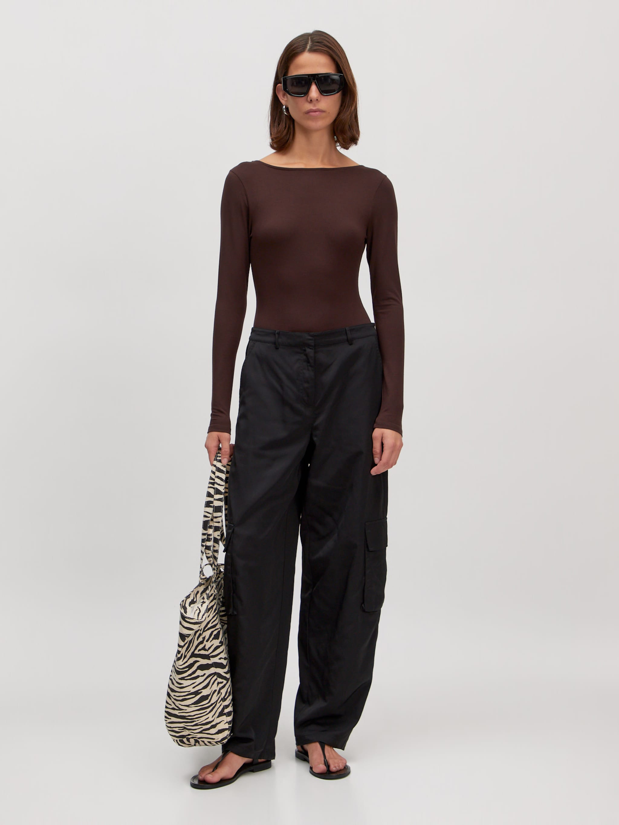 EDITED Produits T-shirt 'Callisto' marron