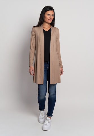 Seidel Moden Knit Cardigan in Beige: front