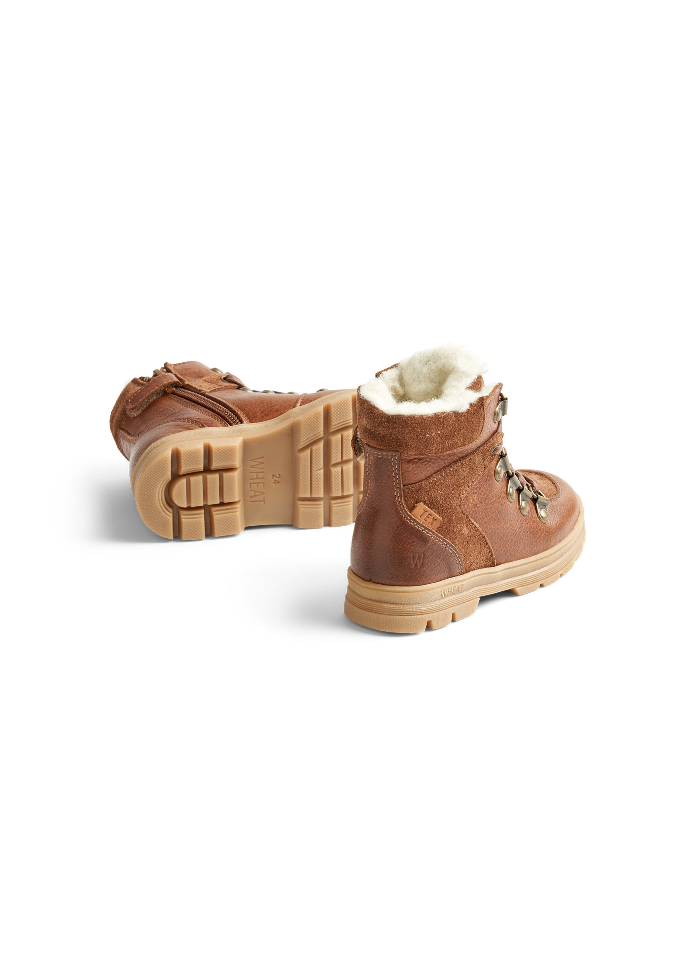 WHEAT - Bota 'Toni Hiker' em castanho