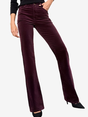 Friends Like These Boot cut Trousers in Red: front