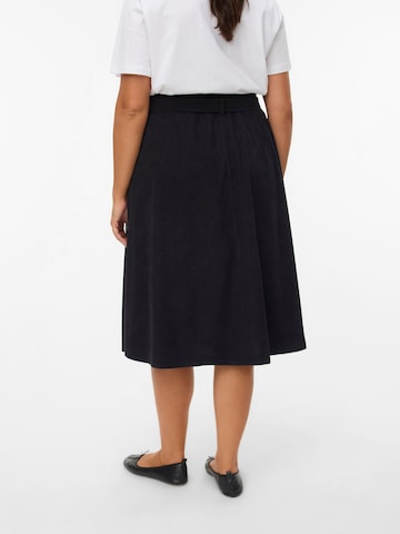 Vero Moda Curve Skirt 'VMVILJA' in Black