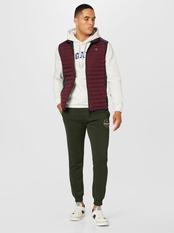 JACK & JONES Kamizelka w kolorze czerwony