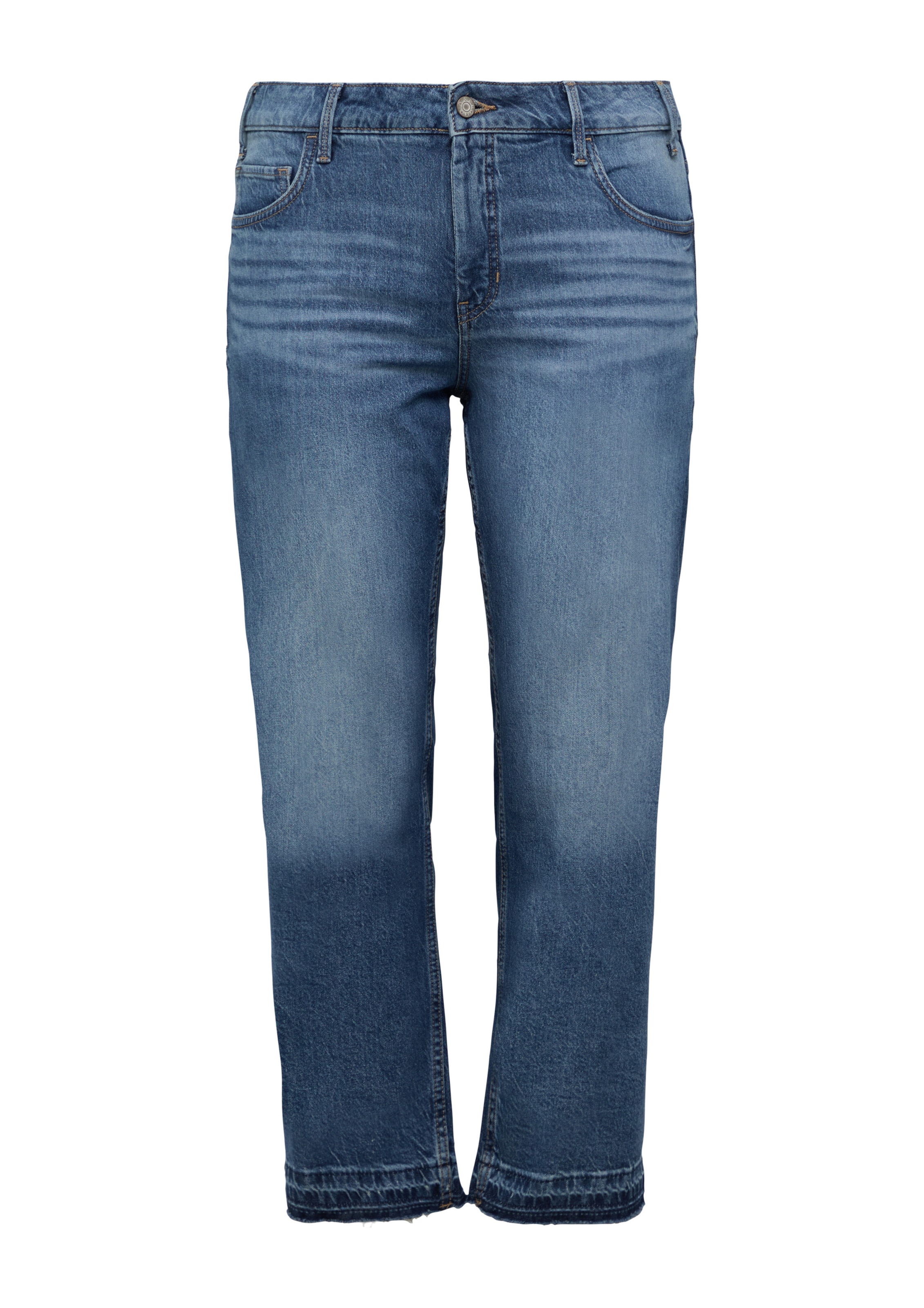 s.Oliver Loosefit Jeans in Blauw: voorkant