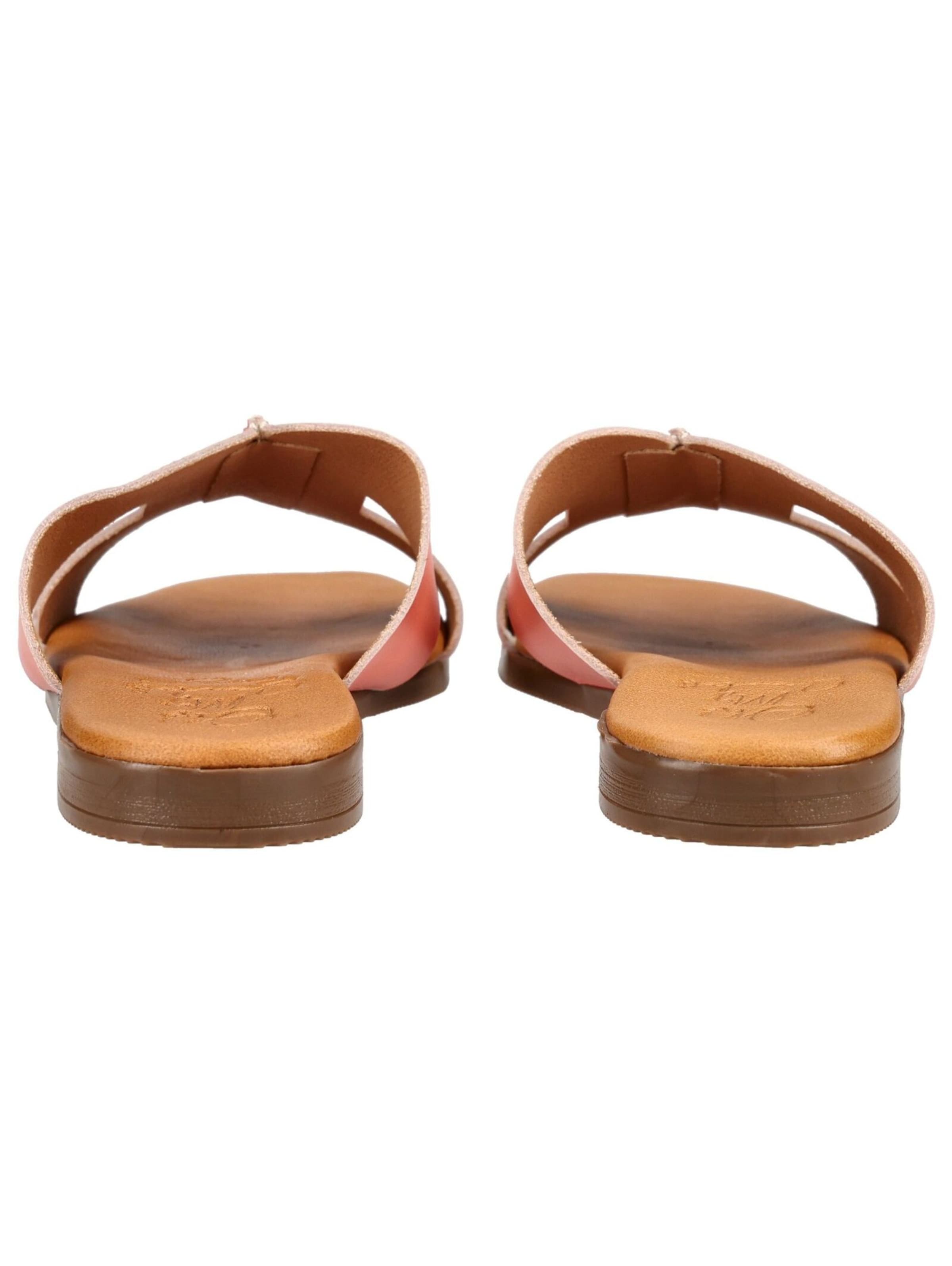 Oh! My Sandals Mules in Orange