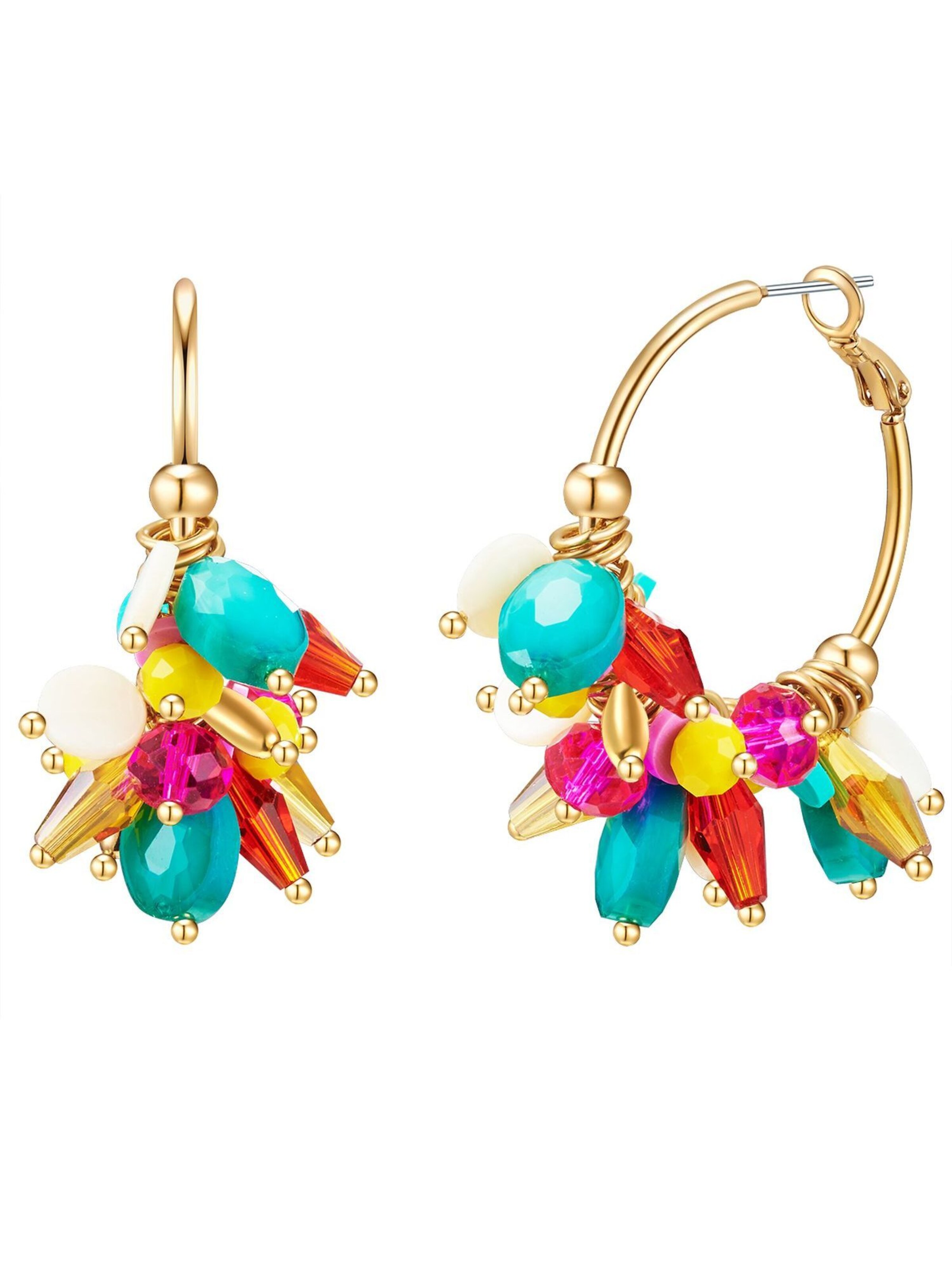 Yokoamii - Pendientes en oro: frente