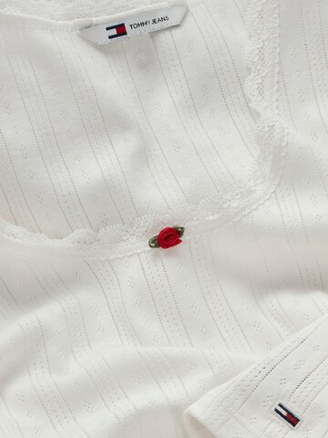 Tommy Jeans - Top en blanco
