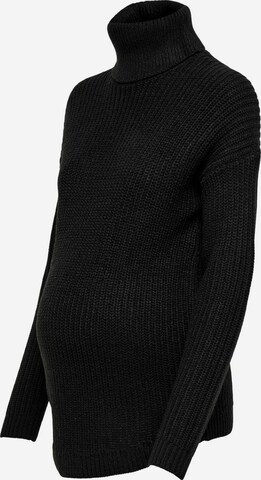 Only Maternity Pullover in Schwarz