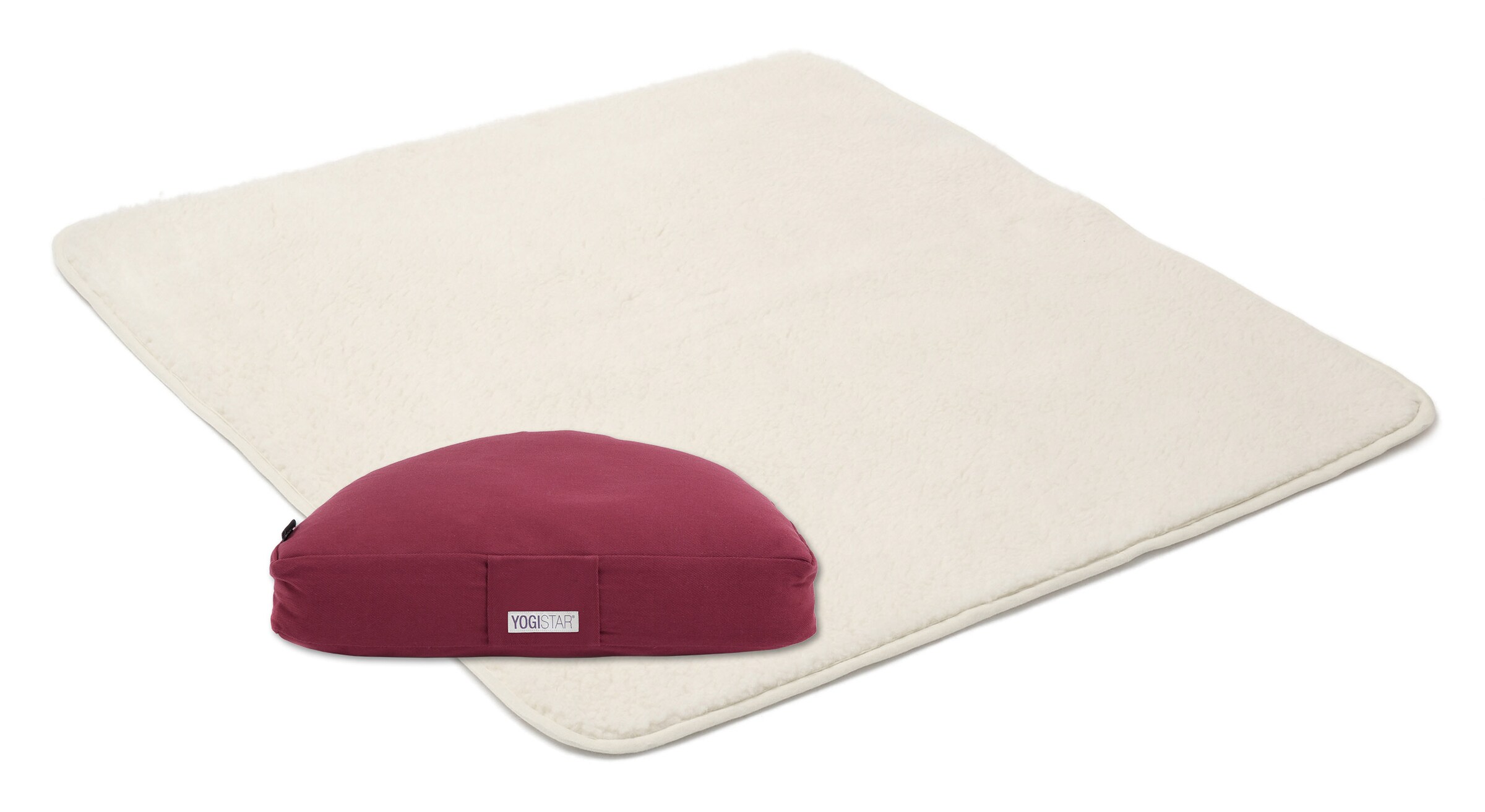 YOGISTAR.COM Yoga-Set 'Meditation Natur' in Mischfarben: Vorderseite