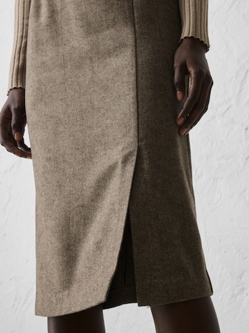 Jupe bonprix en marron