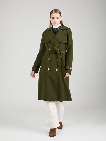 MICHAEL Michael Kors Between-seasons coat 'RAPEY' in Green: front