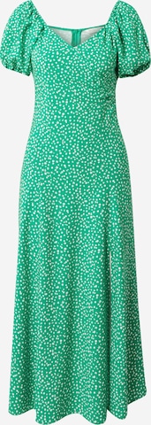 Rochie de la Salsa Jeans pe verde: față