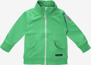 Villervalla Zip-Up Hoodie in Green: front