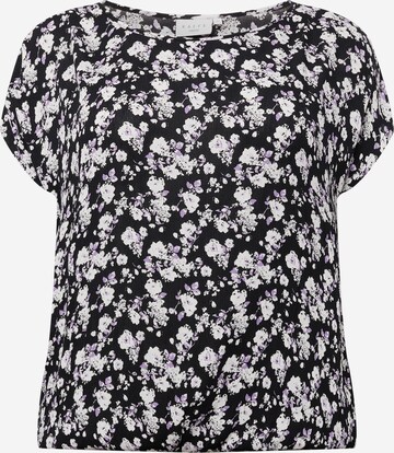 KAFFE CURVE Blouse 'Chella' in Black: front