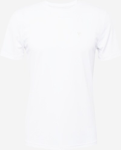 GUESS T-Shirt in silbergrau / weiß, Produktansicht