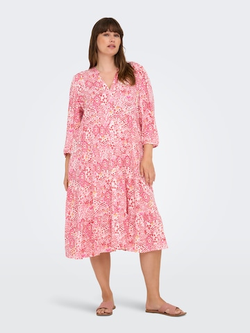 ONLY Carmakoma - Vestido 'CARMILANA' en blanco: frente