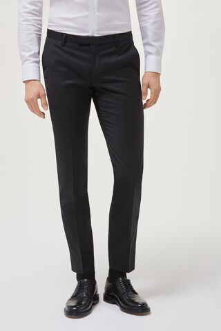 JOOP! Slimfit Pantalon 'Blayr' in Zwart: voorkant