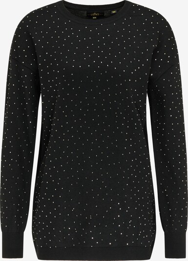 usha BLACK LABEL Pull-over en noir, Vue avec produit
