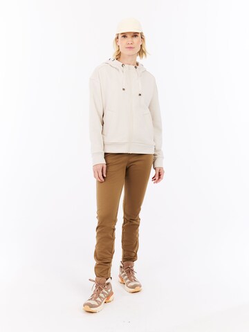 PROTEST Sweatvest 'PRTFace' in Wit