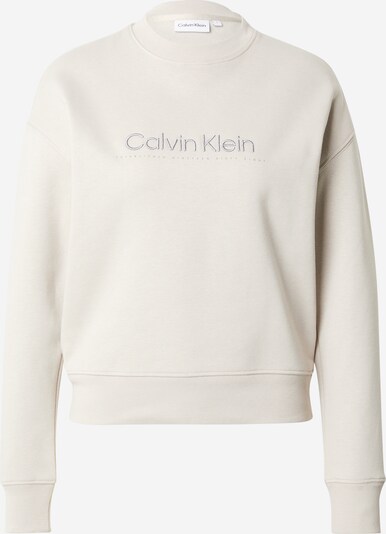 Calvin Klein Μπλούζα φούτερ σε γκριζομπέζ, Άποψη προϊόντος