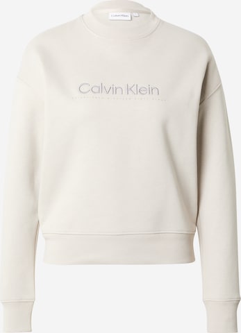 Calvin Klein Sweatshirt in Grijs: voorkant