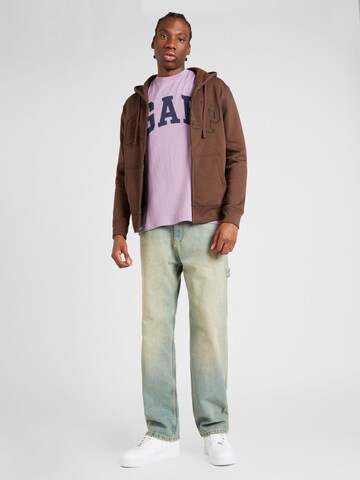 GAP Regular fit Тениска в лилав