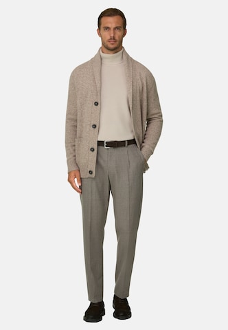 Boggi Milano Gebreid vest in Bruin
