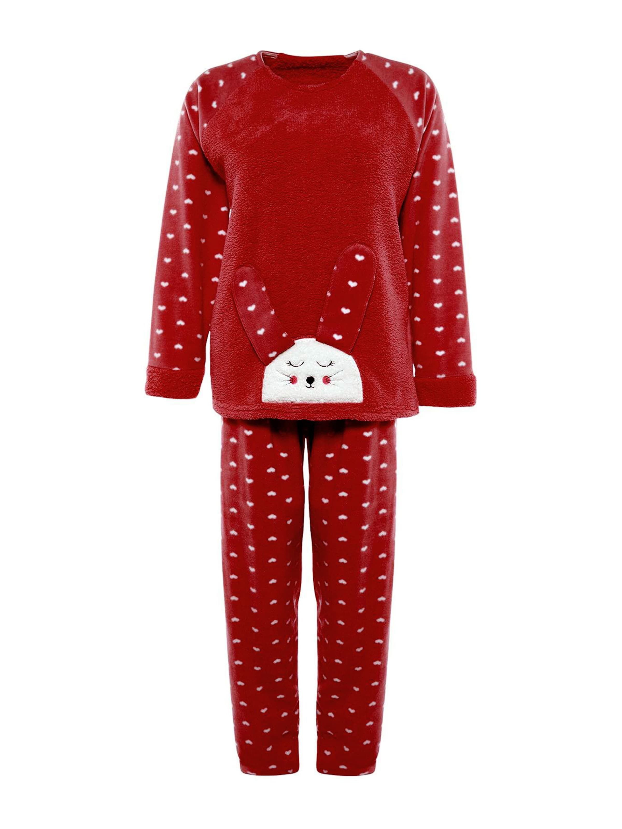 Trendyol Curve - Pijama en rojo: frente