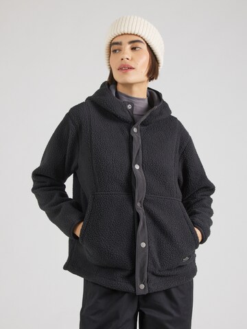 Kathmandu Functionele fleece jas 'CO-Z' in Zwart: voorkant