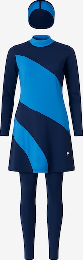 C&City Badeanzug 'Hijab' in blau / navy, Produktansicht