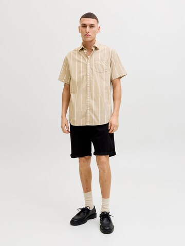 Coupe regular Chemise JACK & JONES en beige