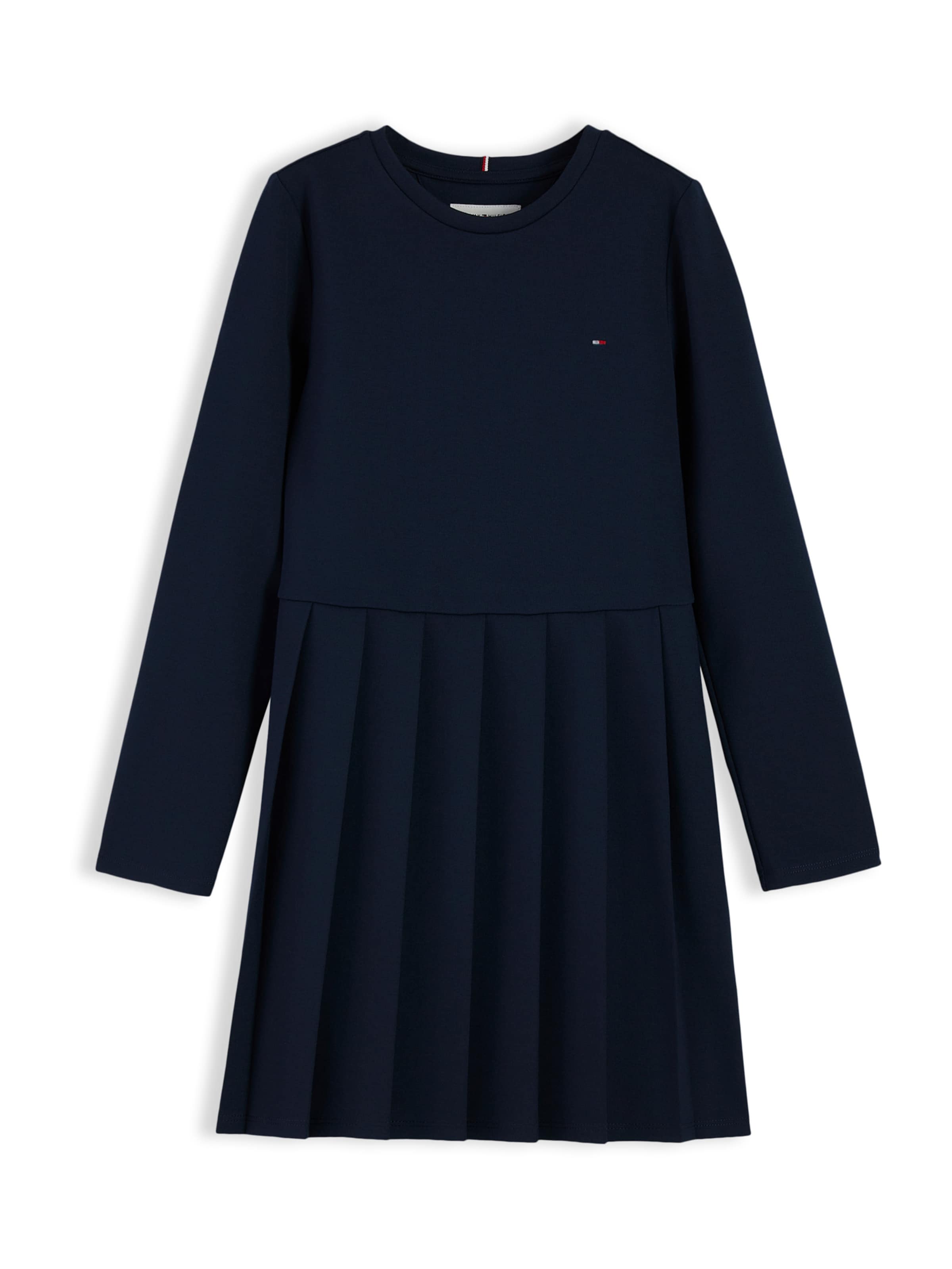 TOMMY HILFIGER Šaty 'ESSENTIAL' – modrá: přední strana