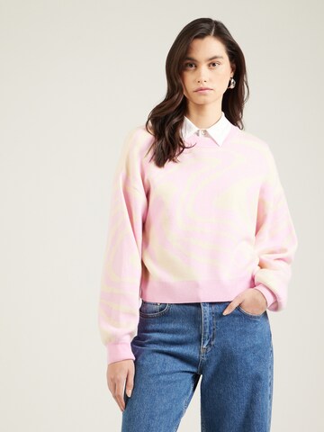 Noisy may Pullover 'NMCHARLOTT' i pink: forside