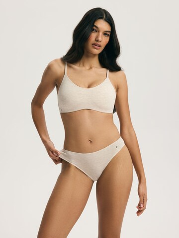 Panty 'Slip Comfie, Modal Jersey, mit Baumwollzwickel, normale Leibhöhe' di ESOTIQ in beige