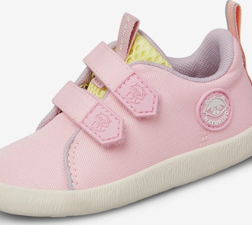 NATURINO Sneakers 'YOMPY VL.' in Roze: voorkant