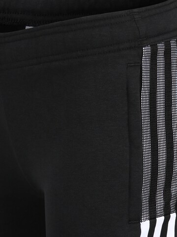 ADIDAS SPORTSWEAR Regular Workout Pants 'Tiro 21 Sweat' in Black