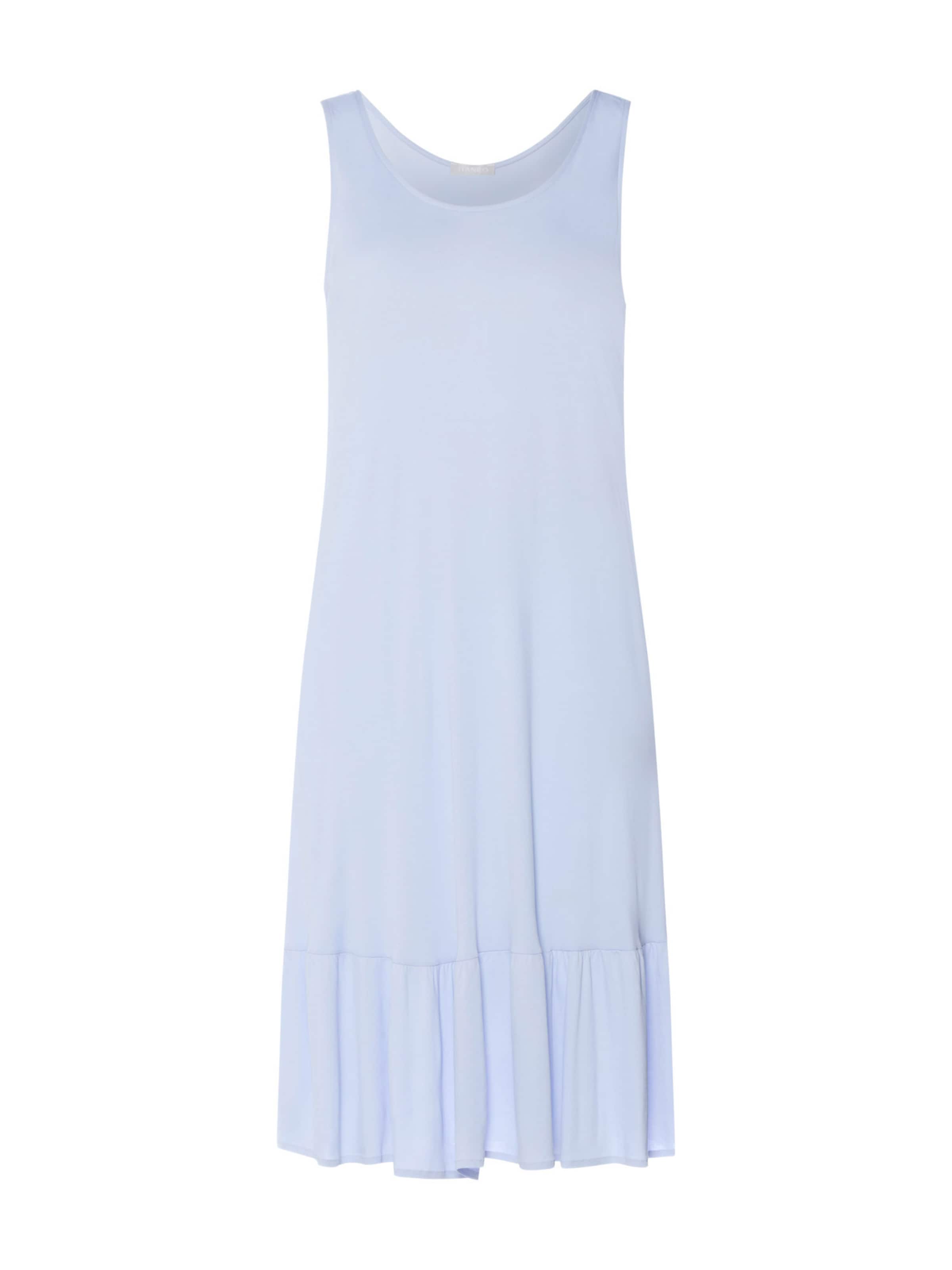 Chemise de nuit ' Isabella ' Hanro en bleu : devant
