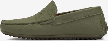 Mocassin Kazar en vert : devant