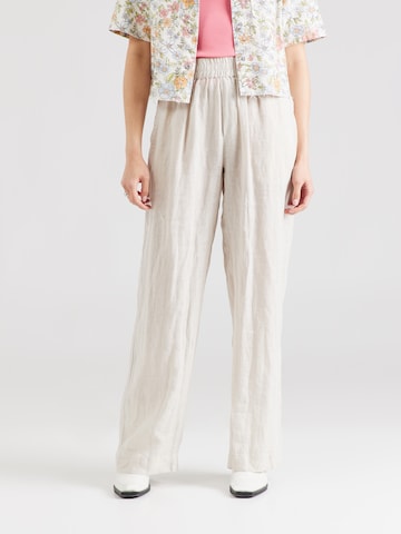 mbym Regular Hose 'Phillipa' in Beige: Vorderseite