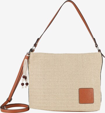 Borsa a spalla di GERRY WEBER in beige: frontale