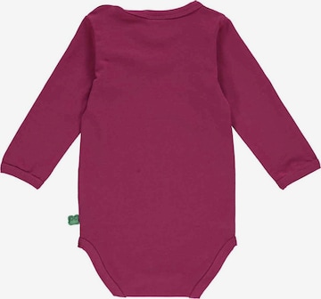 Tutina / body per bambino 'Langarm' di Fred's World by GREEN COTTON in lilla