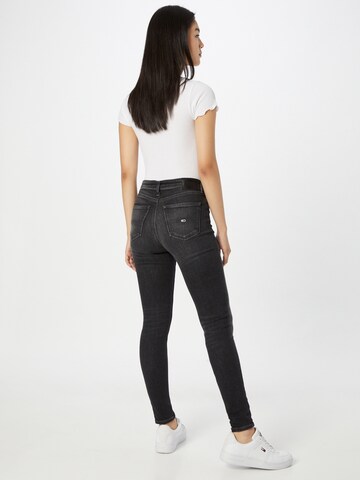 Skinny Jeans 'Nora' di Tommy Jeans in nero