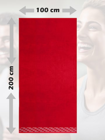 Lashuma Handtuch 'Lugano'‌‌‌‌‌‌‌‌‌‌ in Rot