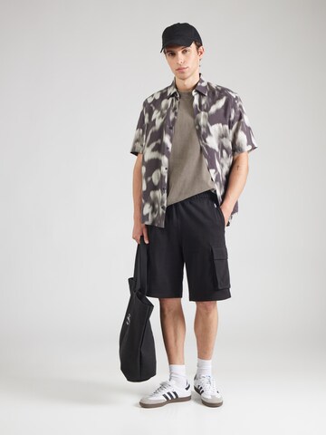 Champion Authentic Athletic Apparel Обычный Брюки-карго в Черный
