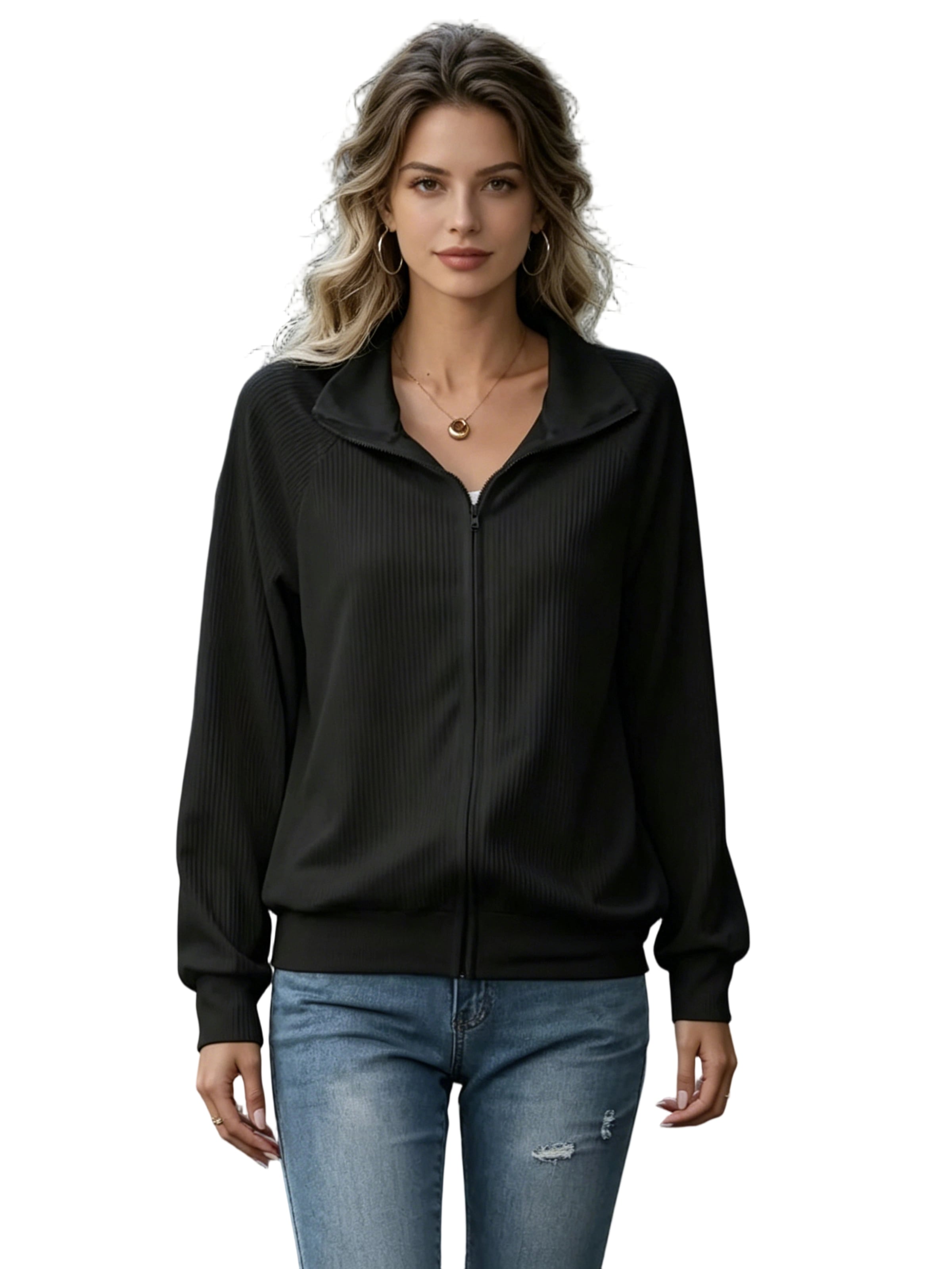 Yesfashion Bluse‌‌‌ in Schwarz: Vorderseite