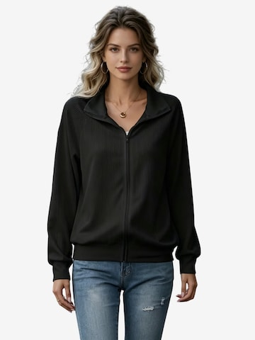 Yesfashion Bluse in Schwarz: Vorderseite