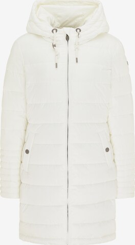 DreiMaster Klassik Winter Coat in White: front