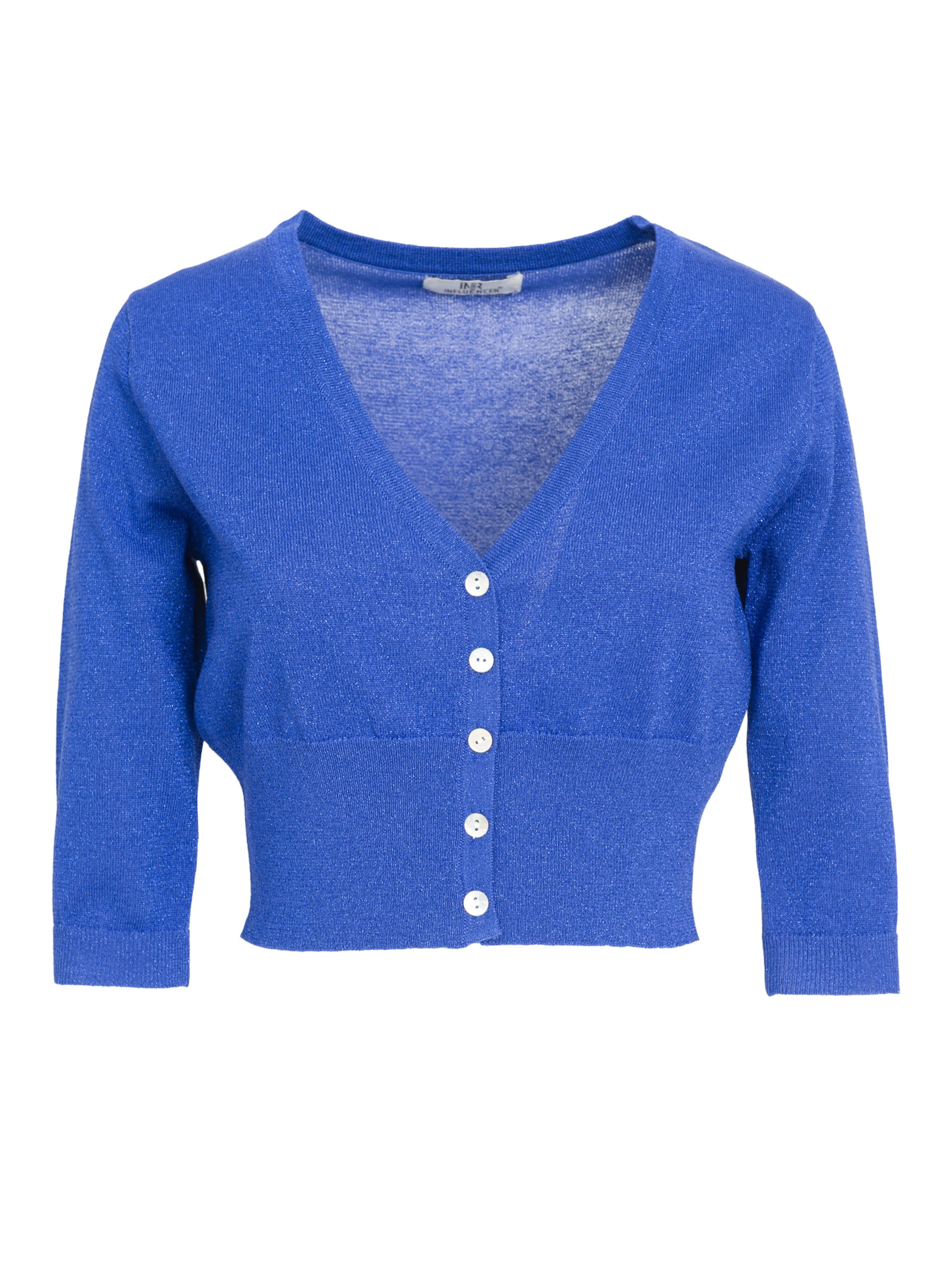 Influencer Knit Cardigan in Royal Blue ABOUT YOU