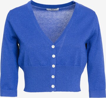 Cardigan Influencer en bleu : devant