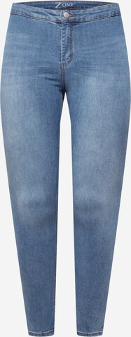 Z-One Skinny Jeans 'Juno' in Blauw: voorkant